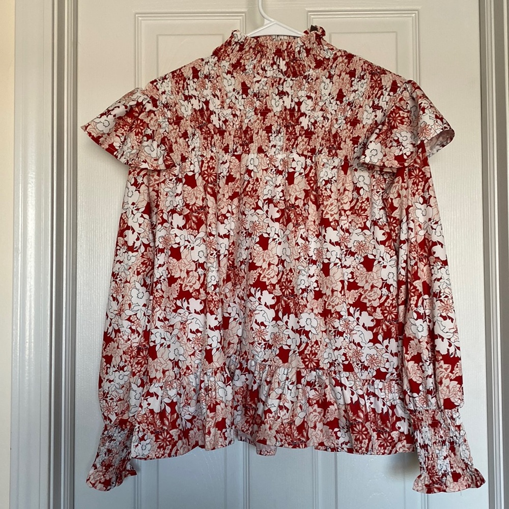 Floral Charlie Charlie Charlotte Brand Blouse